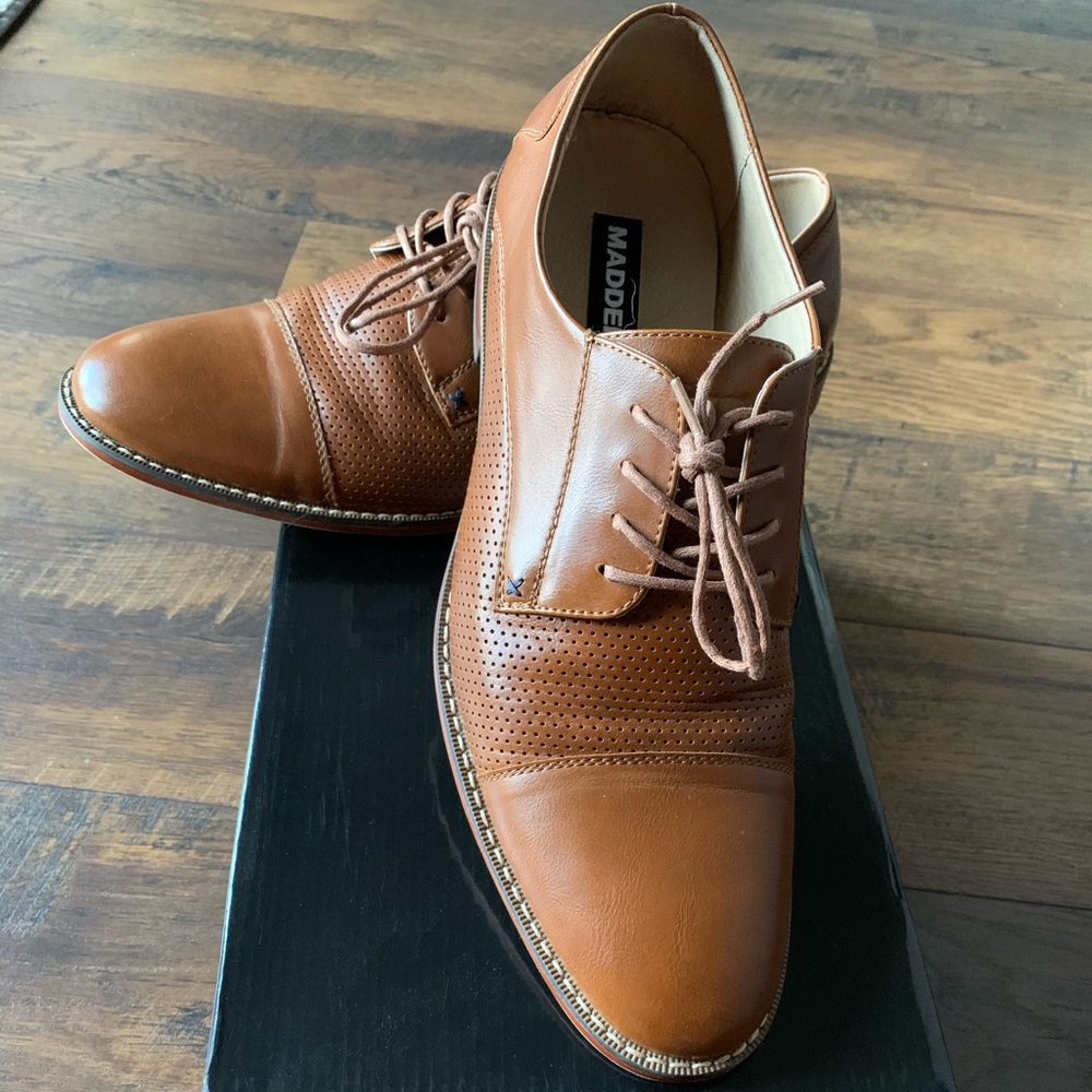 Madden M-Cranne Men’s Oxford - Cognac - like new